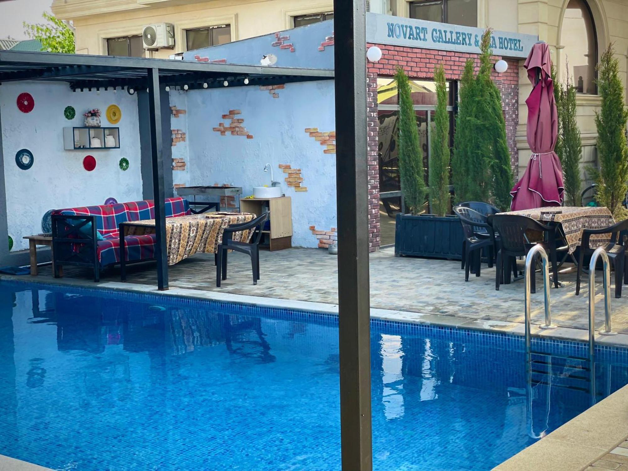 Novart Gallery&Sea Hotel Sumqayıt Exterior foto